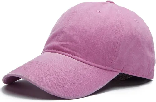 Vista 16 de Edoneery, gorra de béisbol para hombres y mujeres, de bajo perfil, ajustable, de algodón lavado, gorra de golf para papá
