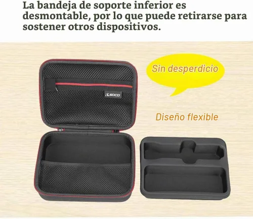 Vista 4 de Funda compatible con Philips Norelco Multigroom Series 7000 de RLSOCO, funciona con Philips MG7910/49, MG7770/49, MG7750/49, MG7790/40, MG7770/18.