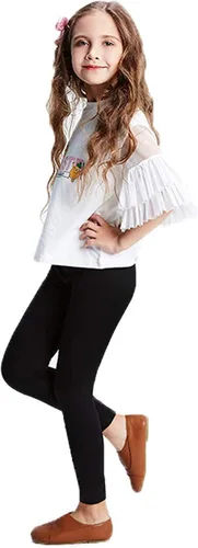 Vista 7 de Felix & Flora Leggings para niñas, pantalones de verano para niñas y niños pequeños