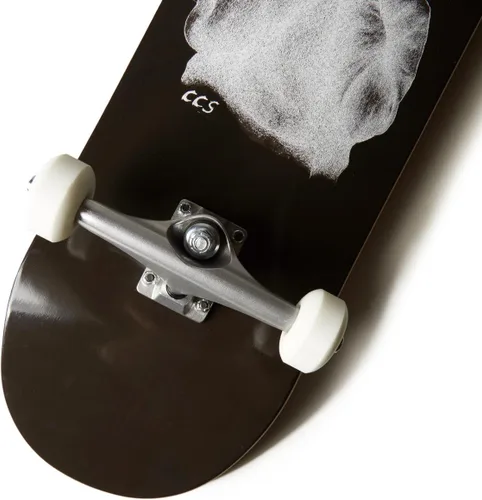 Vista 5 de [CCS] Smile On The Surface Skateboard Complete Maple Wood Professional Grade Fully Assembled with Skate Tool & Stickers Adults, Kids, Teens