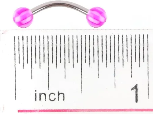 Vista 4 de 110 piezas de piercing para el cuerpo: cejas, ombligo, vientre, lengua, labio, 22 tipos de piercings