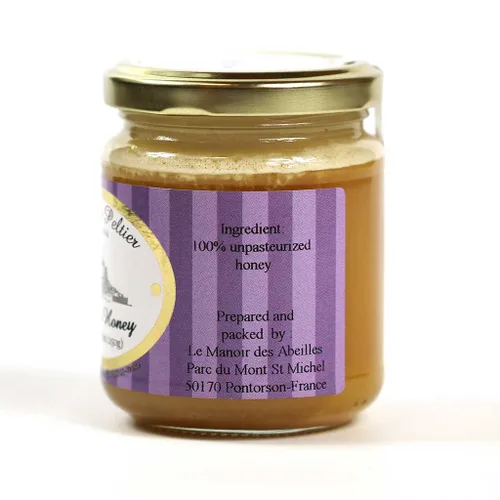 Vista 2 de Manoir des Abeilles · Miel de lavanda, tarro de vidrio · 250g (8.8 oz)
