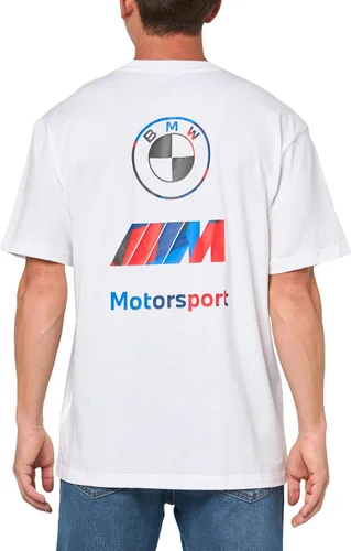Vista 69 de PUMA Camiseta con logotipo BMW M Motorsport Essentials para hombre