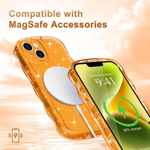 Vista 115 de Pepmune Funda magnética para iPhone 17 Pro Max, color rosa