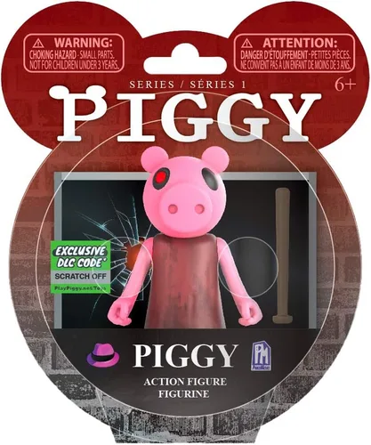 Vista 5 de Figura de acción de PIGGY - Figura de acción articulada y construible de payaso, serie 1 coleccionable