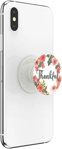 Vista 2 de PopSockets Agarre adhesivo para teléfono, soporte, soporte para teléfono, lindo - agradecido