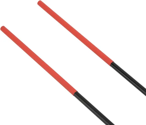 Vista 3 de Marimba Mallets, mazos de teclado de hilo duro medio, mango de fibra de carbono, hilo de algodón, palillo de tambor para instrumentos de percusión