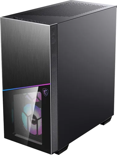 Vista 2 de MSI MPG SEKIRA 100R - Carcasa de PC para juegos de torre media