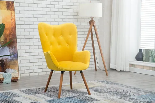 Vista 11 de Roundhill Furniture - Silla decorativa doarnin contemporánea de terciopelo sedoso con respaldo de botones, Tela, Chocolate