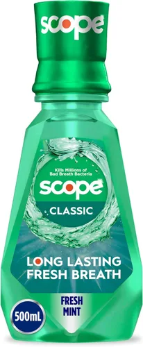 Vista 3 de Crest Scope Classic - Enjuague bucal fórmula original, 16.9 onzas líquidas