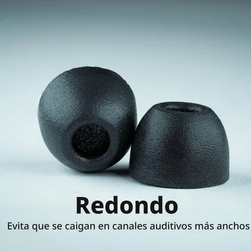 Vista 2 de Comply 500 Core Series Puntas de repuesto de espuma viscoelástica para IEM de Comply para KZ, Moondrop, FiiO Sennheiser y más Aislamiento