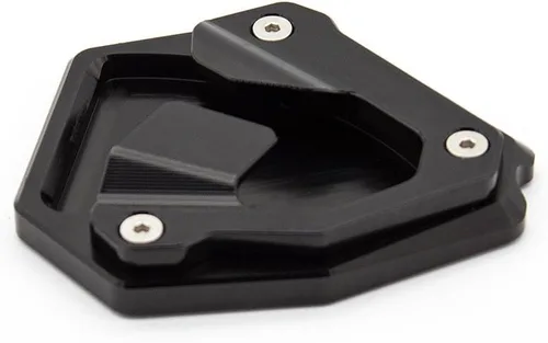 Vista 31 de Krace Soporte lateral para motocicleta, placa de ampliación de pie lateral, almohadilla de extensión para Yamaha YZF R1 2009-2016