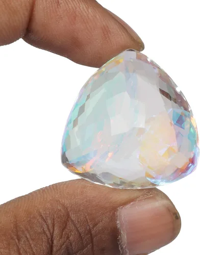 Vista 4 de GEMHUB Cuentas sueltas de piedras preciosas para colgante de turmalina rosa amatista verde alejandrita topacio azul aguamarina azul topacio