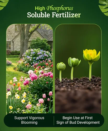 Vista 3 de FoxFarm Fertilizante soluble en agua de sésamo abierto para floración en etapa temprana - Fácil de mezclar, fertilizante alto en fósforo fórmula