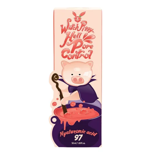Vista 2 de Elizavecca Witch Piggy Hell Sérum de control de poros formulado con 97% de ácido hialurónico 1.7 fl oz