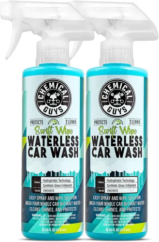 Vista 15 de Chemical Guys Swift Wipe - Aerosol rociable para lavado de autos sin agua, pulveriza y limpia para limpiar y dar brillo de forma segura a