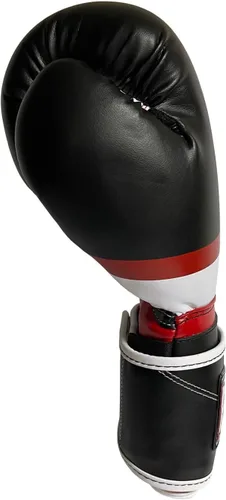 Vista 5 de Guantes de Boxeo de Sparring Ringside Bullet - Cuero Sintético de Alto Rendimiento para Boxeo, MMA, Muay Thai - Ajuste Seguro, Comodidad Ventilada