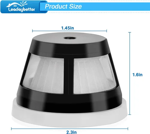 Vista 6 de Leadaybetter 29869 Filtros compatibles con Bissell AeroSlim 29869 29861 29867 29868 29866 2986 29864 2986T 29863, paquete de 4 repuestos de filtro
