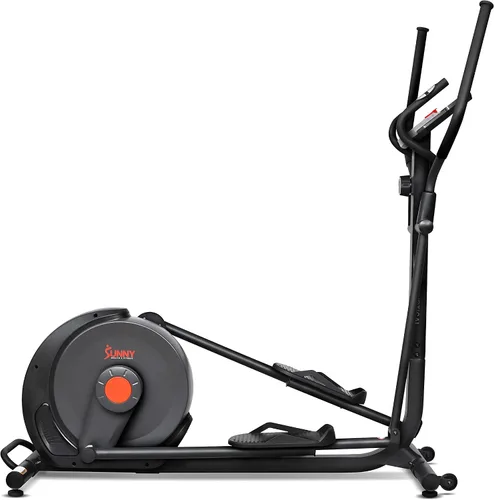 Vista 8 de Sunny Health & Fitness Elliptical Silent Exercise Machine with Long Stride Negro