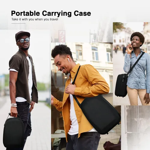 Vista 6 de igrl Carrying Case for PSVR2, Hard Shell Case Bag Compatible with PlayStation5 VR2 Headsets and Touch Controllers Accessories, Included PS VR2 Lens