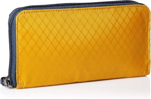Vista 2 de Eagle Creek Pulsera RFID para mujer, Amarillo Sahara, Eagle Creek Rfid - Cartera para pasaporte, color amarillo Sahara