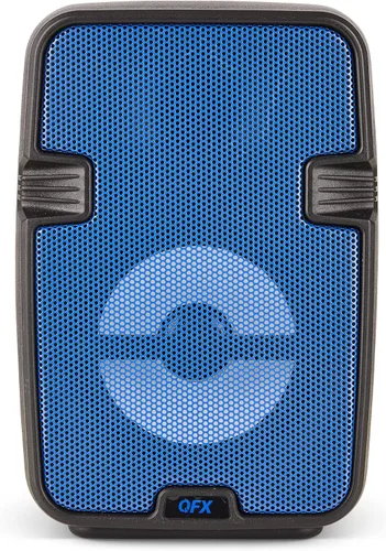 Vista 11 de QFX BT-60-BK Altavoz Bluetooth de 4 "con luces LED - Negro