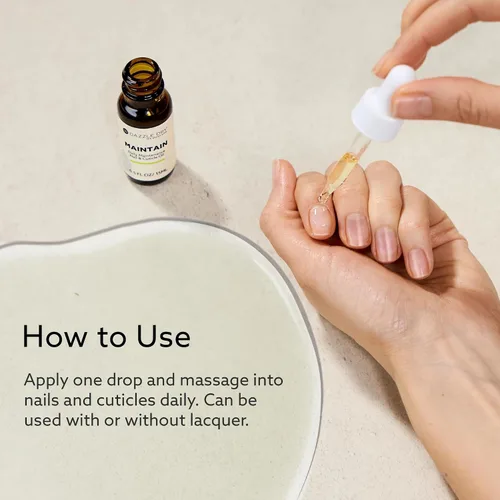 Vista 6 de Dazzle Dry Mantenga el mantenimiento diario de aceite para uñas y cutículas, 0.5 oz (0.5 fl oz) Vegan & Cruelty-Free · Nail Growth & Strengthening