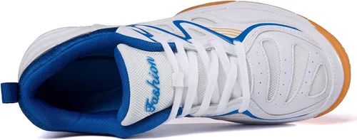 Vista 2 de EADNLY Zapatos de pickleball para hombre, zapatos de bádminton, zapatos de tenis para interiores, zapatos de pista de raquetbol, squash, zapatos