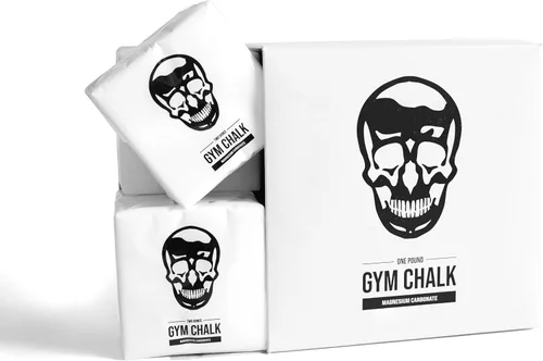 Vista 2 de Gymreapers Tiza para gimnasio, tiza en polvo atlética para máximo agarre, tiza de carbonato de magnesio para levantamiento de potencia
