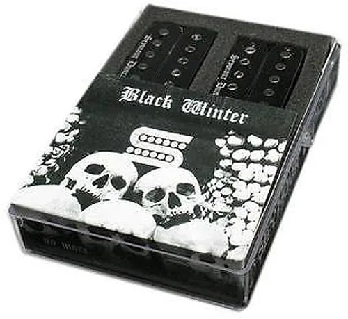 Vista 4 de Seymour Duncan Pastilla Humbucker de invierno negro - Set