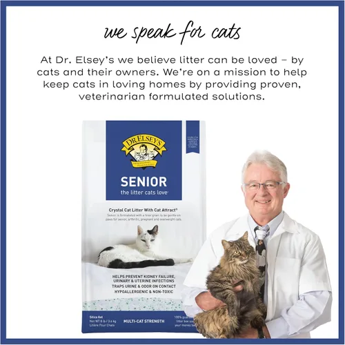 Vista 6 de Precious Cat Senior Litter, 8 libras