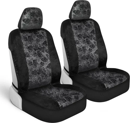 Vista 10 de BDK - Fundas para asientos de automóvil con patrón azteca, juego de 2 fundas para asientos delanteros con estampado geométrico que incluye Aztec