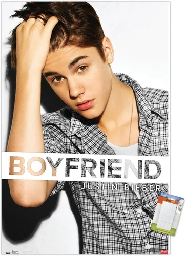 Vista 11 de Trends International Justin Bieber - Póster de pared de novio, 14.725 x 22.375 pulgadas, versión enmarcada de madera de granero Versión enmarcada