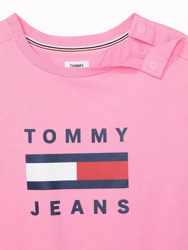 Vista 3 de Tommy Hilfiger Vestido de camiseta Adaptive Tommy Jeans para mujer
