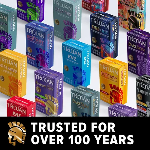 Vista 6 de TROJAN Preservativos Magnum Lubricados XL Tamaño Grande - 12