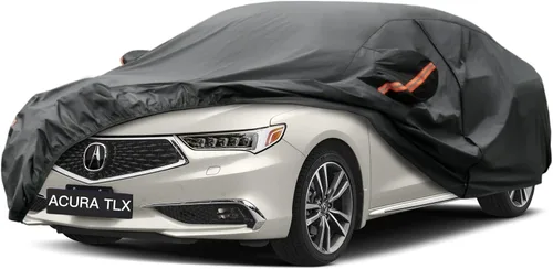 Vista 39 de Kayme Funda de automóvil de 6 capas para Audi A4 Sedan (2011-2023), impermeable para todo tipo de clima, cubierta exterior completa, protección