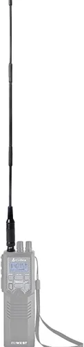 Vista 4 de HYS CB 11Meter 27Mhz BNC 16.1 pulgadas Antena para Cobra HH50WXST HH50 MRHH350FLT C75WXST HH38WXST Midland 75-822 75-785 MHS75 Uniden BC75XLT