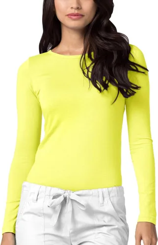 Vista 14 de Adar Underscrubs para Mujeres - Camiseta Underscrub de Manga Larga Comfort Aguamarina (Aquamarine)
