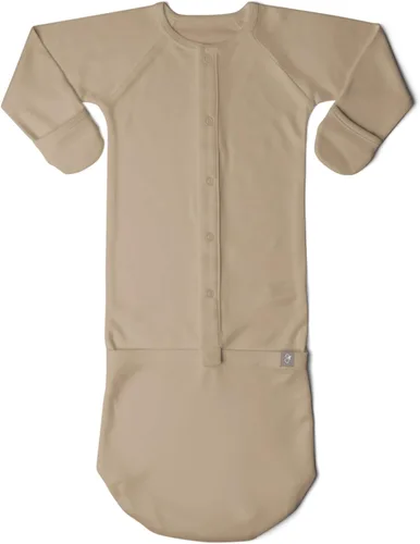 Vista 9 de goumikids Viscosa hecha de bambú algodón orgánico convertible vestido de bebé