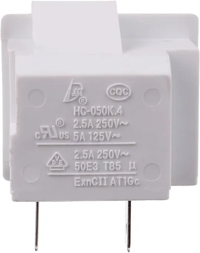 Vista 3 de Heyiarbeit Interruptor de luz de puerta de refrigerador, interruptor de repuesto universal NC 2.5A 250V/5.0A 125V para la mayoría de refrigeradores