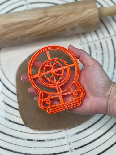 Vista 8 de Kenny McCormick Cortador de galletas y molde de 4 pulgadas a escala producido por 3D Kitchen Art