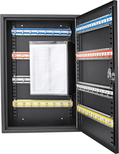 Vista 6 de Barska Gabinete seguro de acero de 64 llaves con combinación/caja de bloqueo de llave