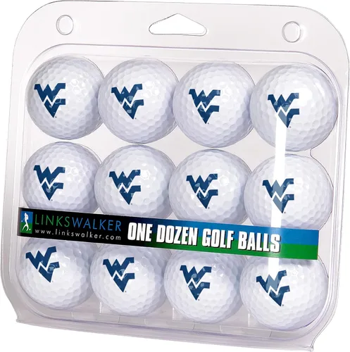 Vista 56 de LinksWalker Bolas de golf universitarias 12 bolas de regalo, tamaño reglamentario, bolas de 2 piezas