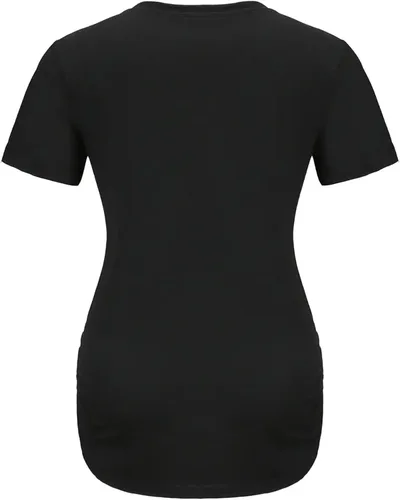 Vista 2 de ManMan Camiseta de maternidad de manga corta para mujer