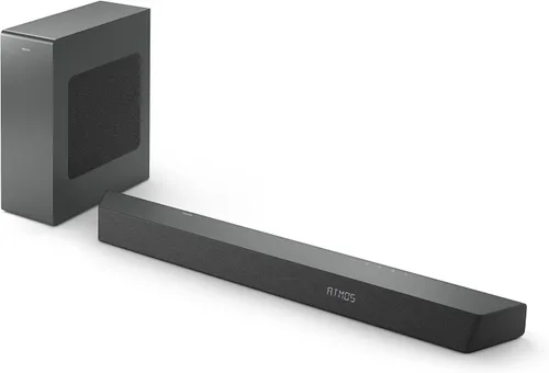 Vista 9 de Barra de Sonido PHILIPS B5106 de 2.0 Canales con Soporte HDMI ARC, Lista para Roku TV, Negro
