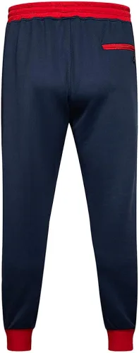 Vista 6 de PASOK Conjunto deportivo de 2 piezas para hombre con cremallera completa ropa deportiva