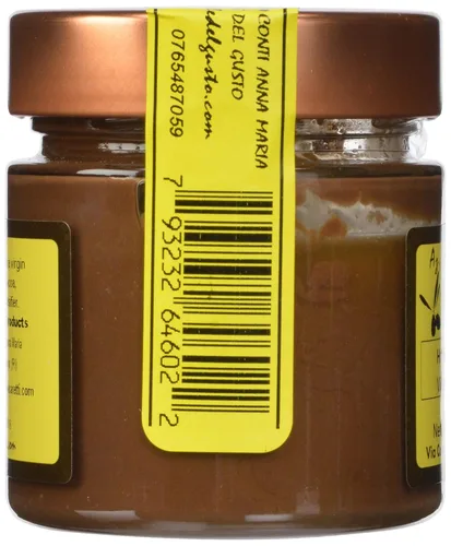 Vista 3 de Il Colle Del Gusto Crema suave de chocolate con avellana con aceite de oliva virgen extra, Noccioliva, 8.1 onzas