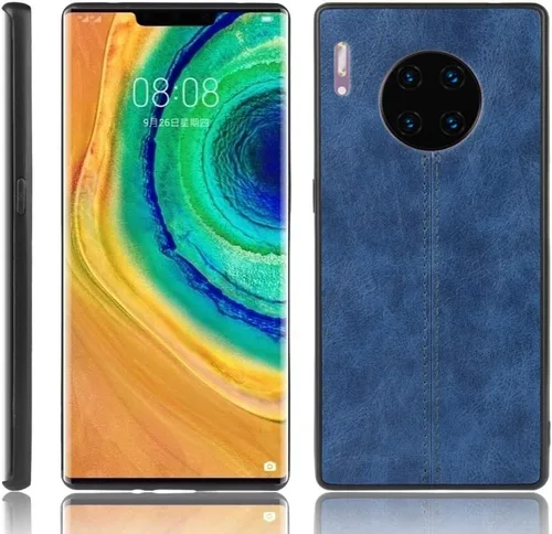 Vista 275 de Funda para Vivo iQOO Z1x 5G, funda para Vivo iQOO Z1x 5G Funda de piel sintética con funda 3 en 1, color azul