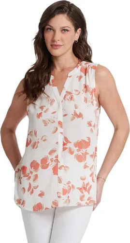Vista 12 de Blusa petite para mujer con manga 3/4 de la marca NYDJ Alicia Glen