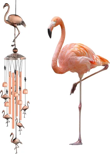 Vista 19 de JOBOSI Ramo de la madre, carillón de viento conmemorativo con tubo negro, regalos decorativos, adecuado para interiores y exteriores, perfecto